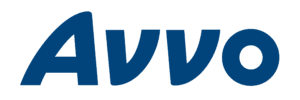 Blue Avvo wordmark logo